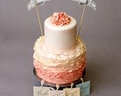 Bundle of 4 Cake Charms for Bridesmaids - Fun Bridesmaids Luncheon Activity