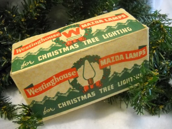 ca late 1940 50 westinghouse christmas tree l box great ca late 1940 50 westinghouse christmas tree l box great