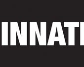 Cincinnati Love Bumper Sticker - I love Cincinnati
