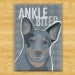 Blue Heeler Magnet - Ankle Biter - Queensland Heeler Dog Magnet