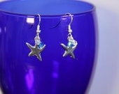 Black Friday and Cyber Monday Sales Silver Starfish Earrings