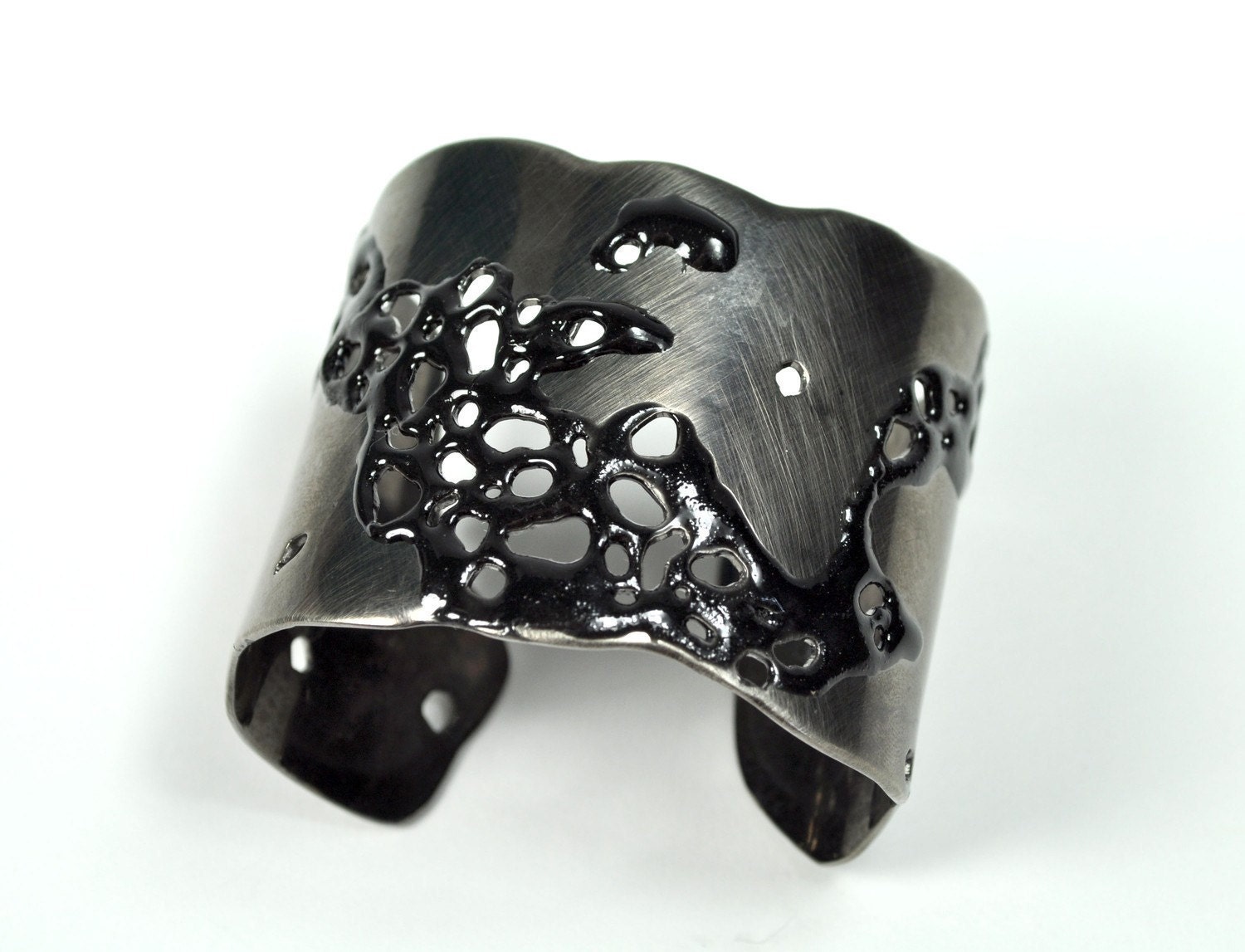 Rubber Cut Out Cuff