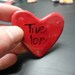 Clay prayer Heart - 6