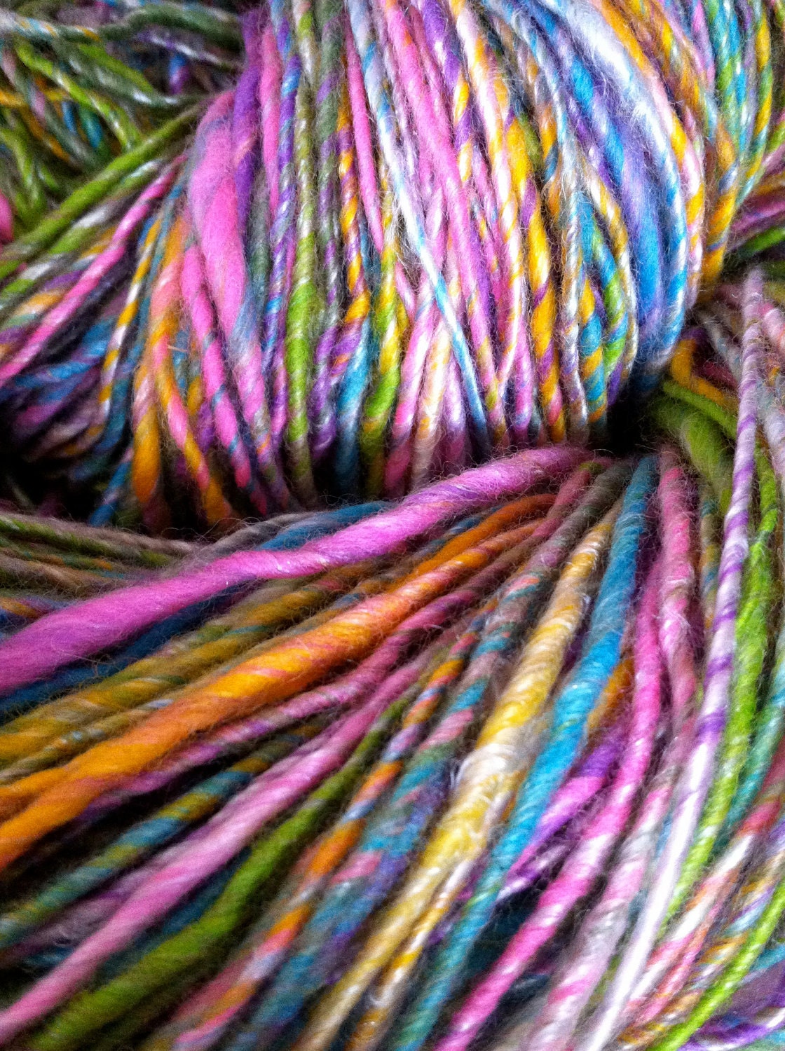 The Fairy Garden By Day Handspun Yarn