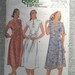 Vintage 1970s Mandarin Collar Dress Butterick Pattern 5930 Size 16
