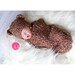 PDF CROCHET PATTERN s010 - Newborn Baby-bear Hat and Cocoon