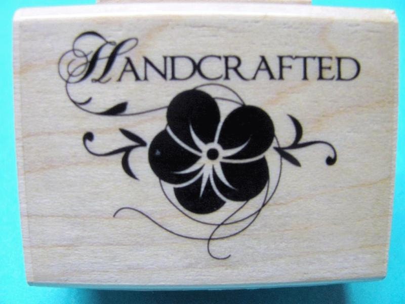 Brand New Handcrafted Rubber Stamp