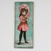 Vintage Maio Big-Eyed Girl Print