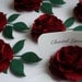 Place Card Holders - Wedding - The Lady Flora Handmade Paper Flower  - set of 50 flowers  - Custom order available