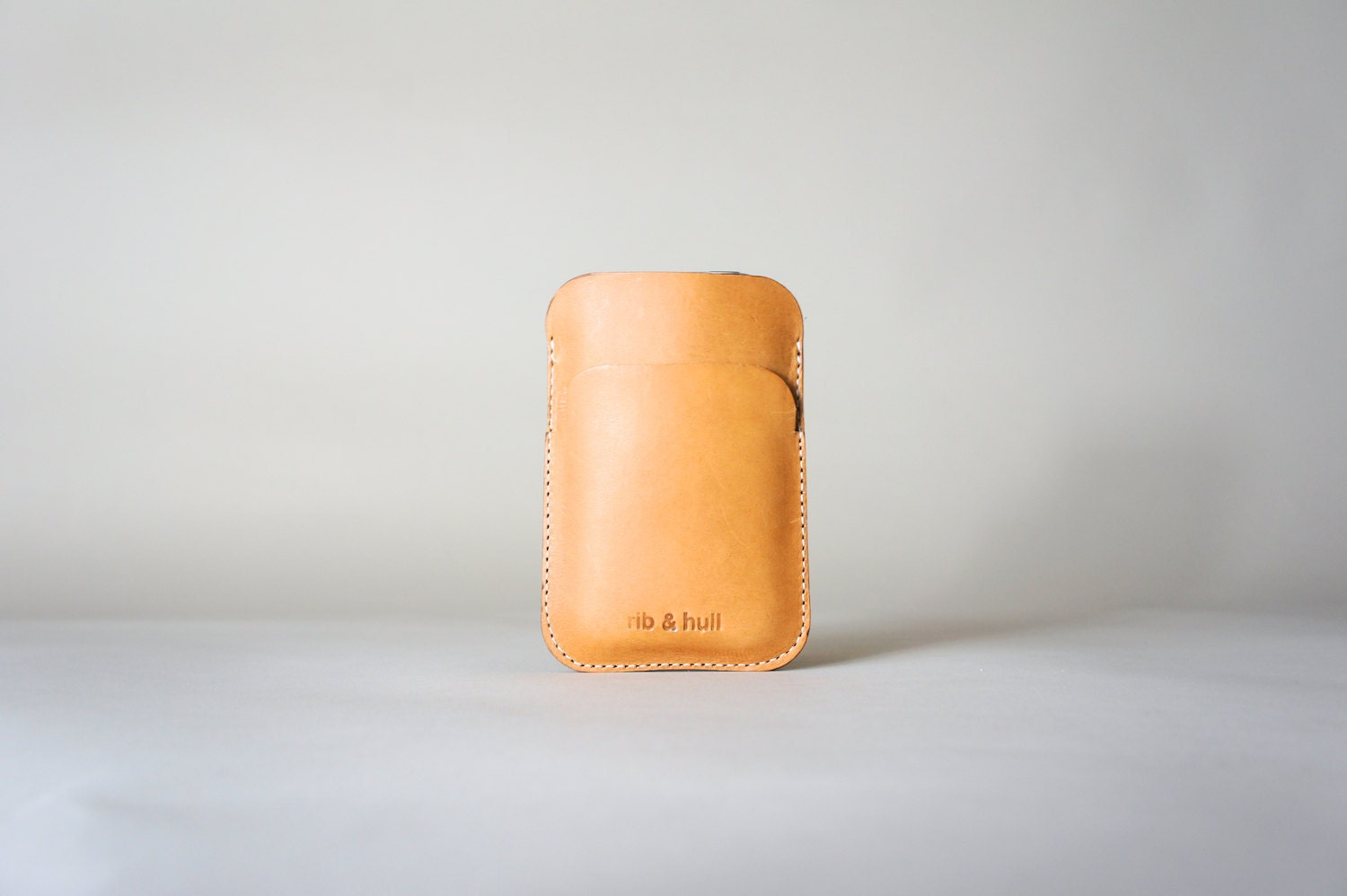 Bridle Card Case - iPhone Blackberry Galaxy Smartphone - Tan
