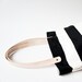 Black and White Striped Tote