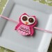 Felt Owl Skinny Headband