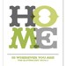 Personalized Hostess Gift, or House Warming Gift, Anniversary Present - HOME is wherever I'm with you -  choose custom colors and text