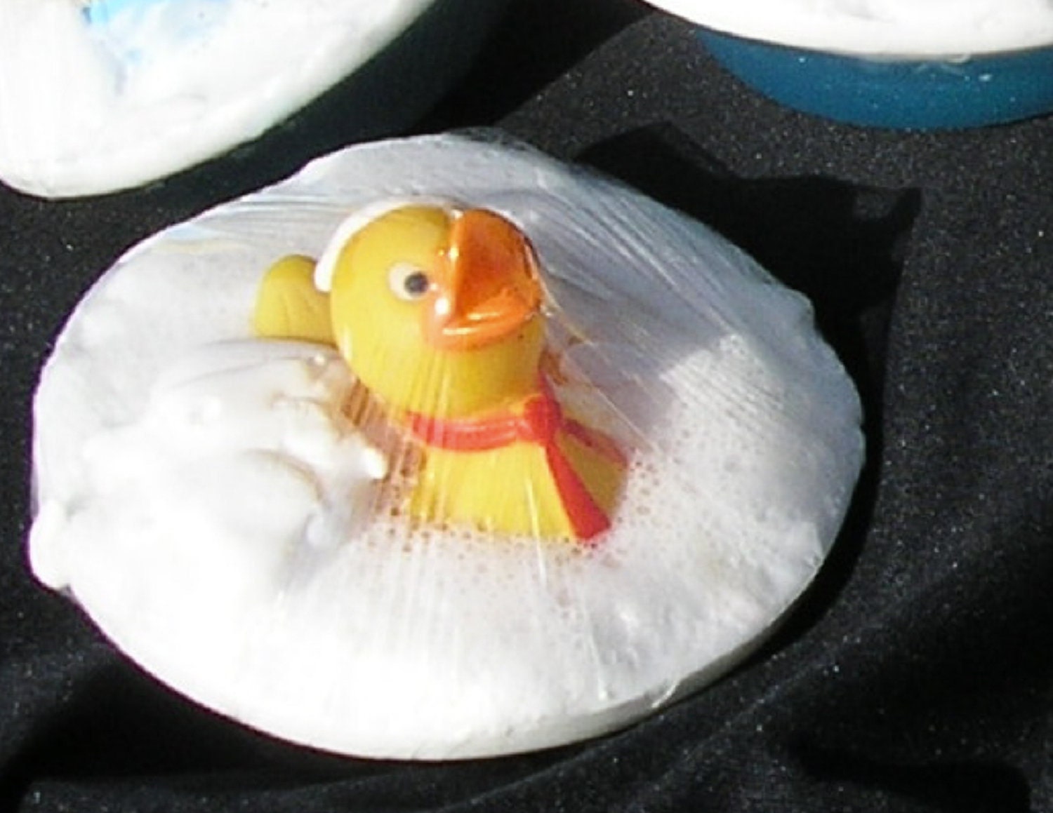 Bubble Bath Duck, Ducky bath soap duck pond Rubber Duckie Glycerin Soap vegan