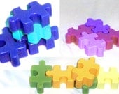 Puzzle Soap Fun Colorful Glycerin soap for kids