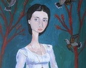 the arborist's wife, 8 x 10 art print