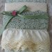 VINTAGE LACE, TRIM, Pale Yellow And Sage Green, 8 yards, Embellishments, Gorgeous.