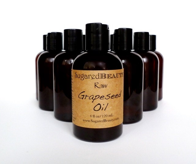 Three-Bottle Subscription: Grapeseed Oil, Raw and Cold-Pressed. 4 fl. oz, Moisturizer and Eye Makeup Remover