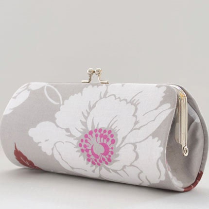 Marilyn in Grey..Small Clutch Purse