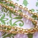 Small 2mm Link 18 inch Gold Necklace with Spring Ring Clasp - Qty 2