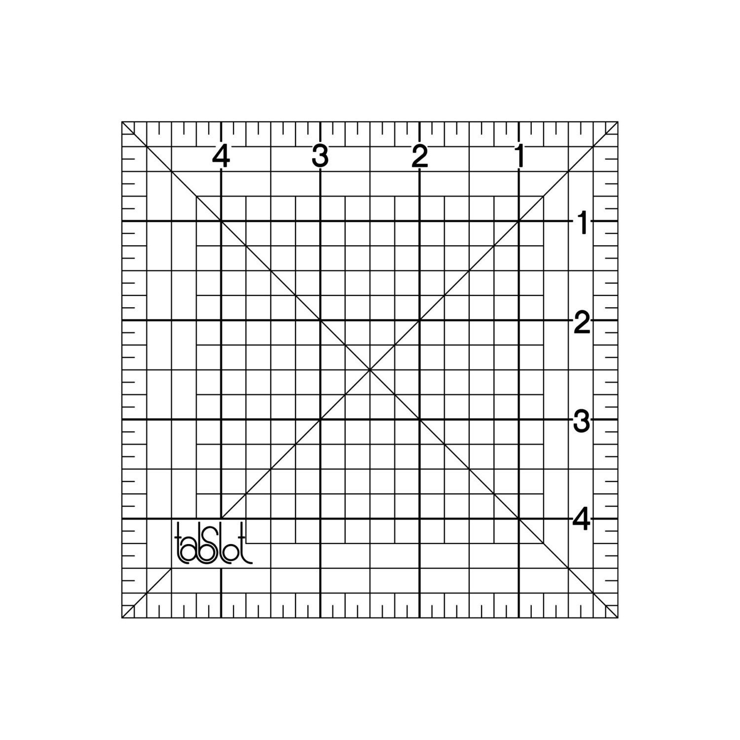 5in. x 5in. Rotary Cutting Ruler