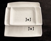 Set of 3 serving platters