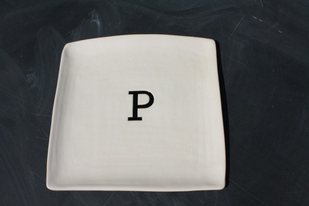 Monogram Large Platter