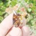 Mexican Fire agate cabochon 14.0 cwt. pendant cut