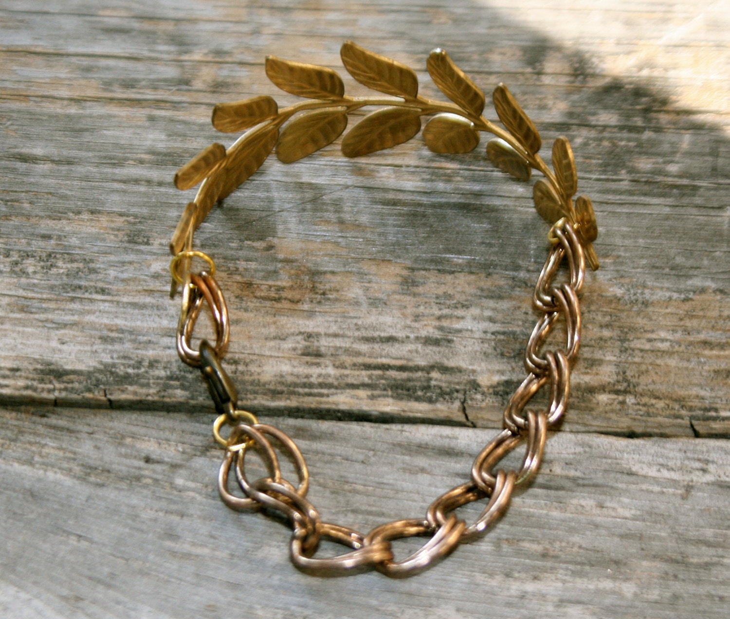 Gold Branch Bracelet - Athena
