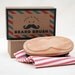 The Original Beard and Mustache Brush: INTERNATIONAL SHIPPING