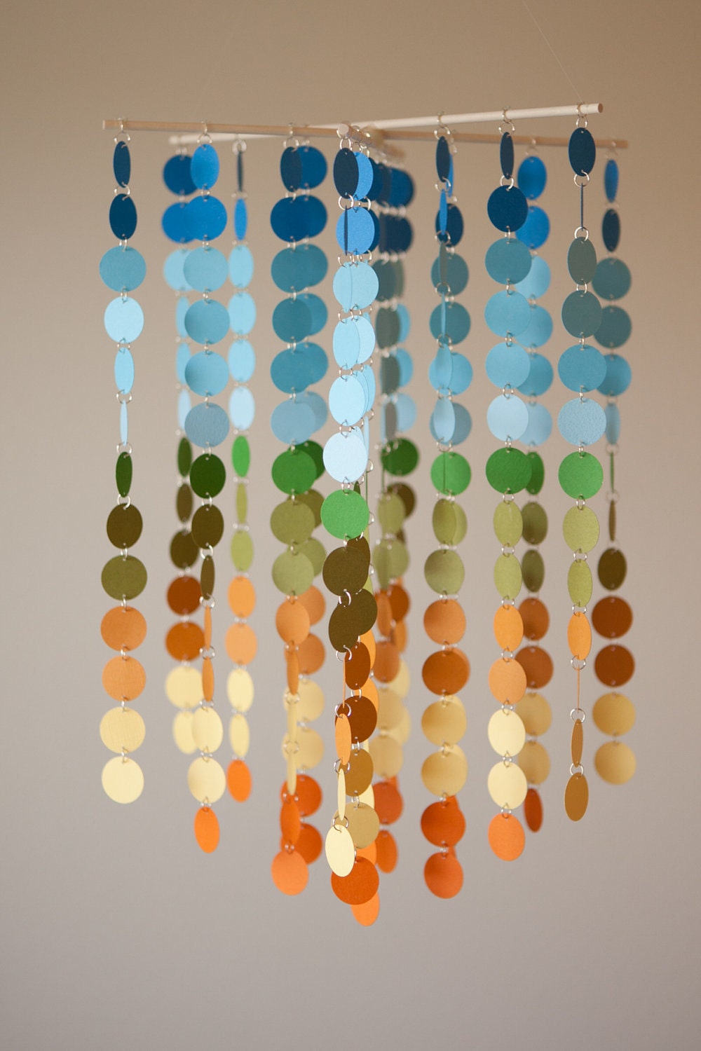 Earth Spectrum  Chandelier - Mobile