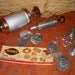Vintage Mirro Cookie Press and Cookie Cake Icing Decorator 19 Attachments and Recipe Book Kitchen Tool Retro Baking Pastry Decorating Food