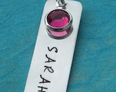 Just a Name Bar and Crystal