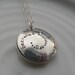 In Memoriam Locket Necklace