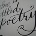LETTERPRESS ART PRINT-Wine is bottled poetry. Robert Louis Stevenson