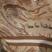 Lovely Brown Diane von Furstenberg Silk Scarf - 13 x 46 Long