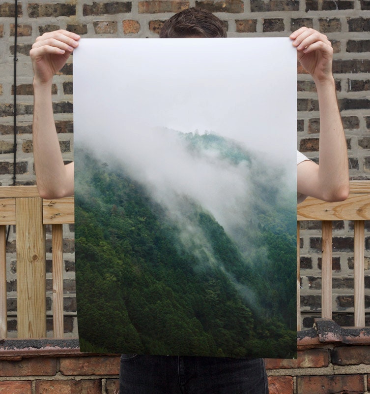 Mountain Fog 18x24"
