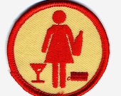 Drinking Alone Badge