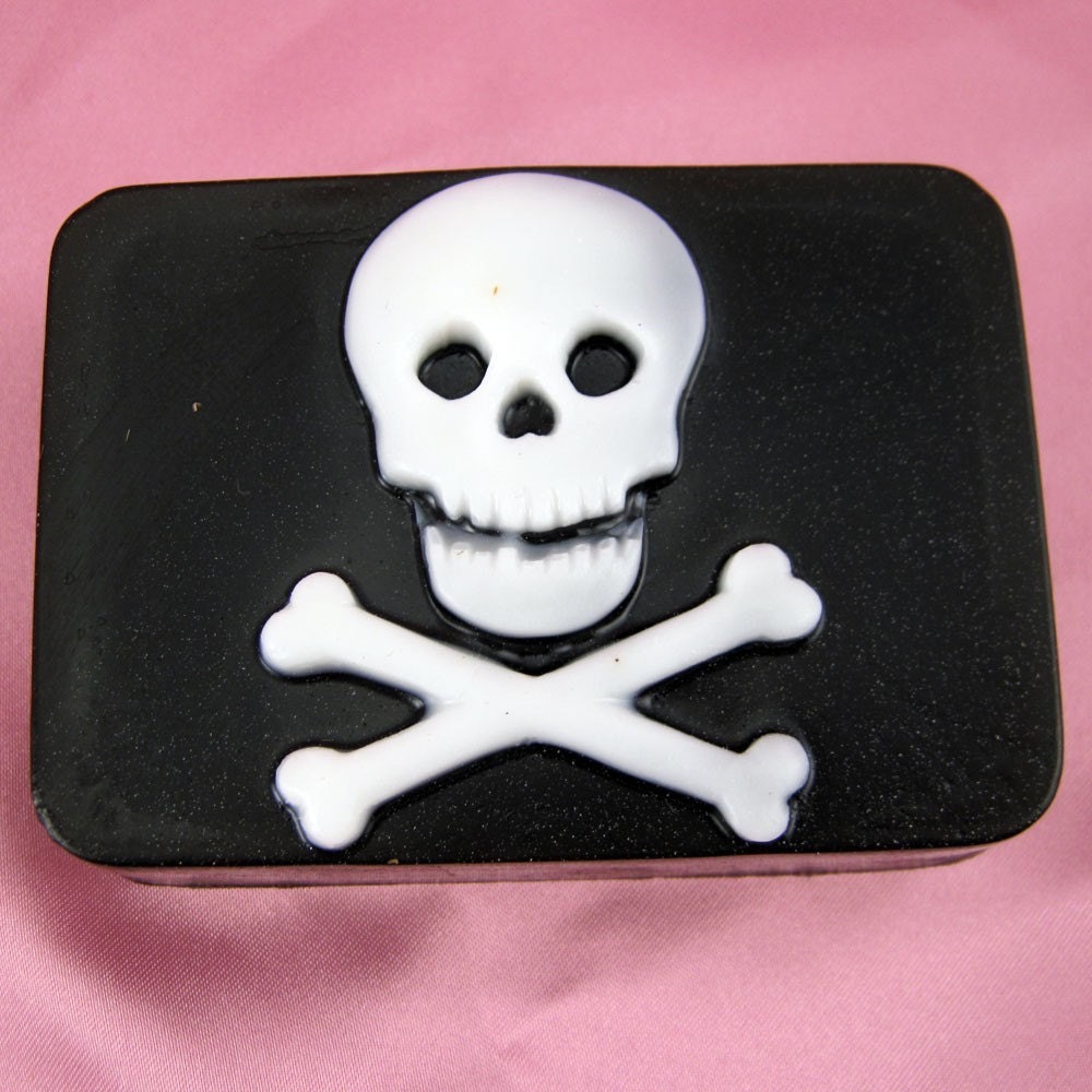 PIRATE BAAARRR - Pirate Flag Soap - BAY RUM Scent - VEGAN