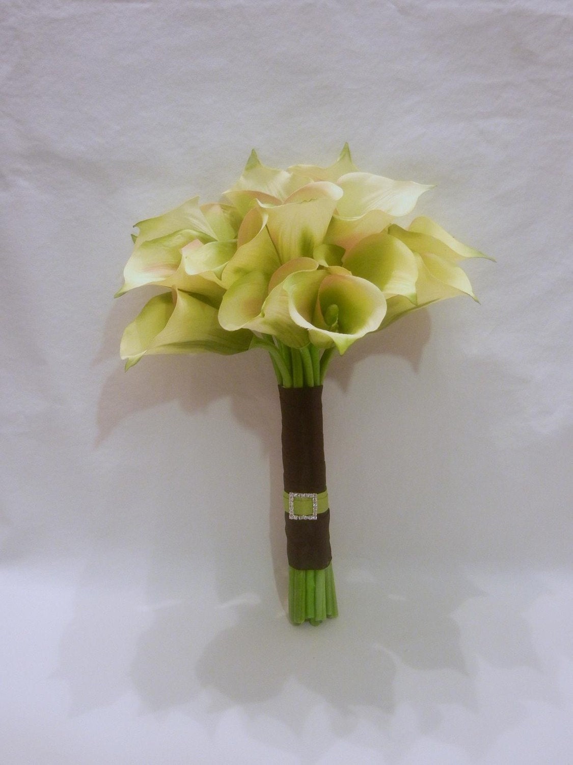 calla lilies silk wedding flowers