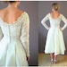 1950s Sally Milgrim Wedding Dress