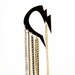 lightning bolt earring ear cuff