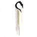 lightning bolt earring ear cuff