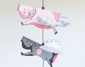 DIY Printable PDF Pig Mobile - Lord and Lady Muck Rainy Day Project