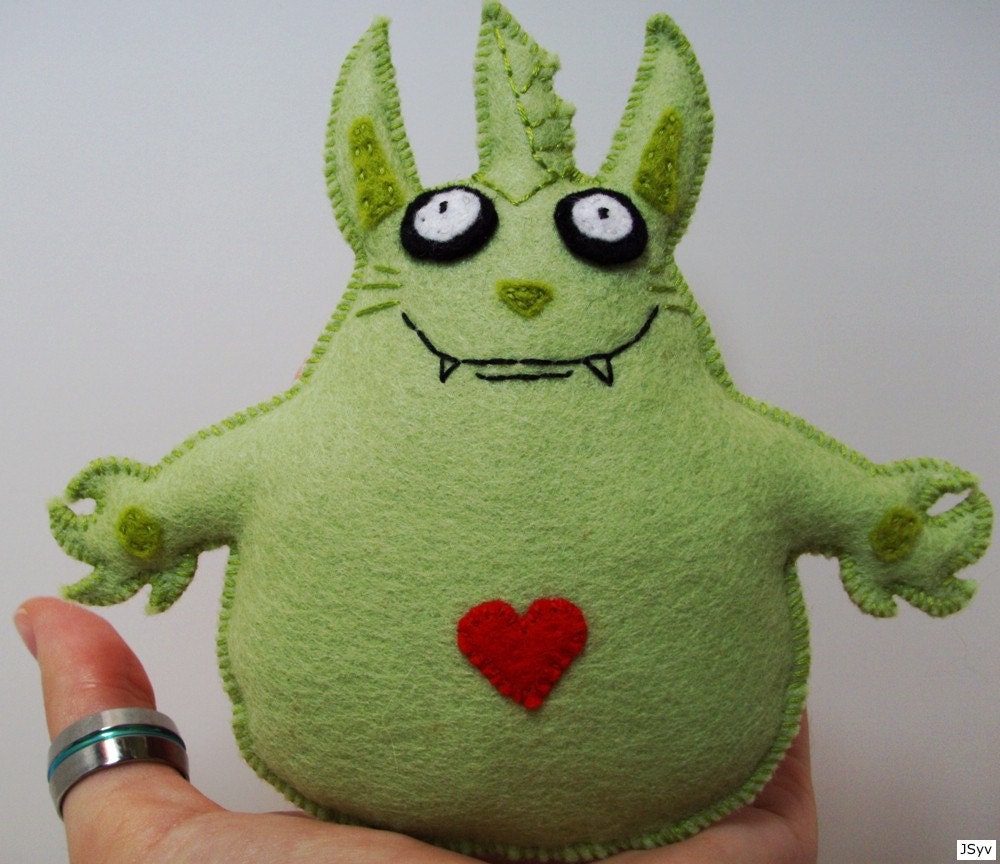 Usagi From the Black Lagoon Rabbit Plushie Pale Green Aquatic Halloween Monster
