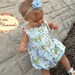 Easy Baby Girl Dress Pattern PDF - The "Bryn" Romper