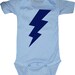 Lightning Bolt T-Shirt or Onesie - You Choose Colors and Size