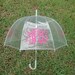 Reserved for jamieframpton 13 Personalized Monogram Clear Dome Umbrellas