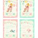 Digital PRINTABLE Vintage Birthday Tea Party Package Set Girl Daughter Princess Celebrate Banner Nursery Invitation Label Card Tag PP03