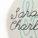 Couples Names - Hand Embroidery
